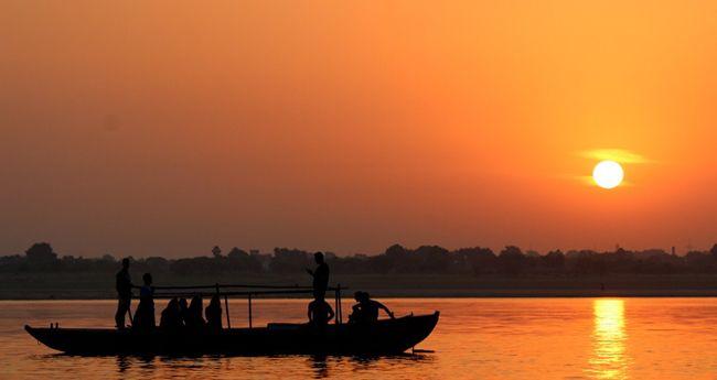 Sunrise Boat on the Ganga